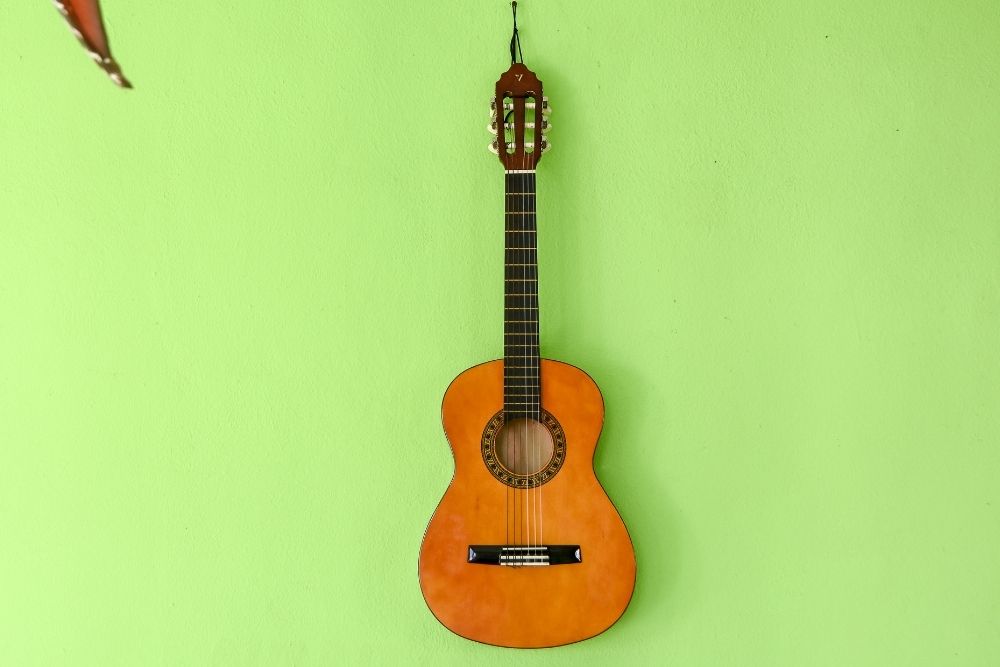 How To Hang A Guitar On The Wall 2
